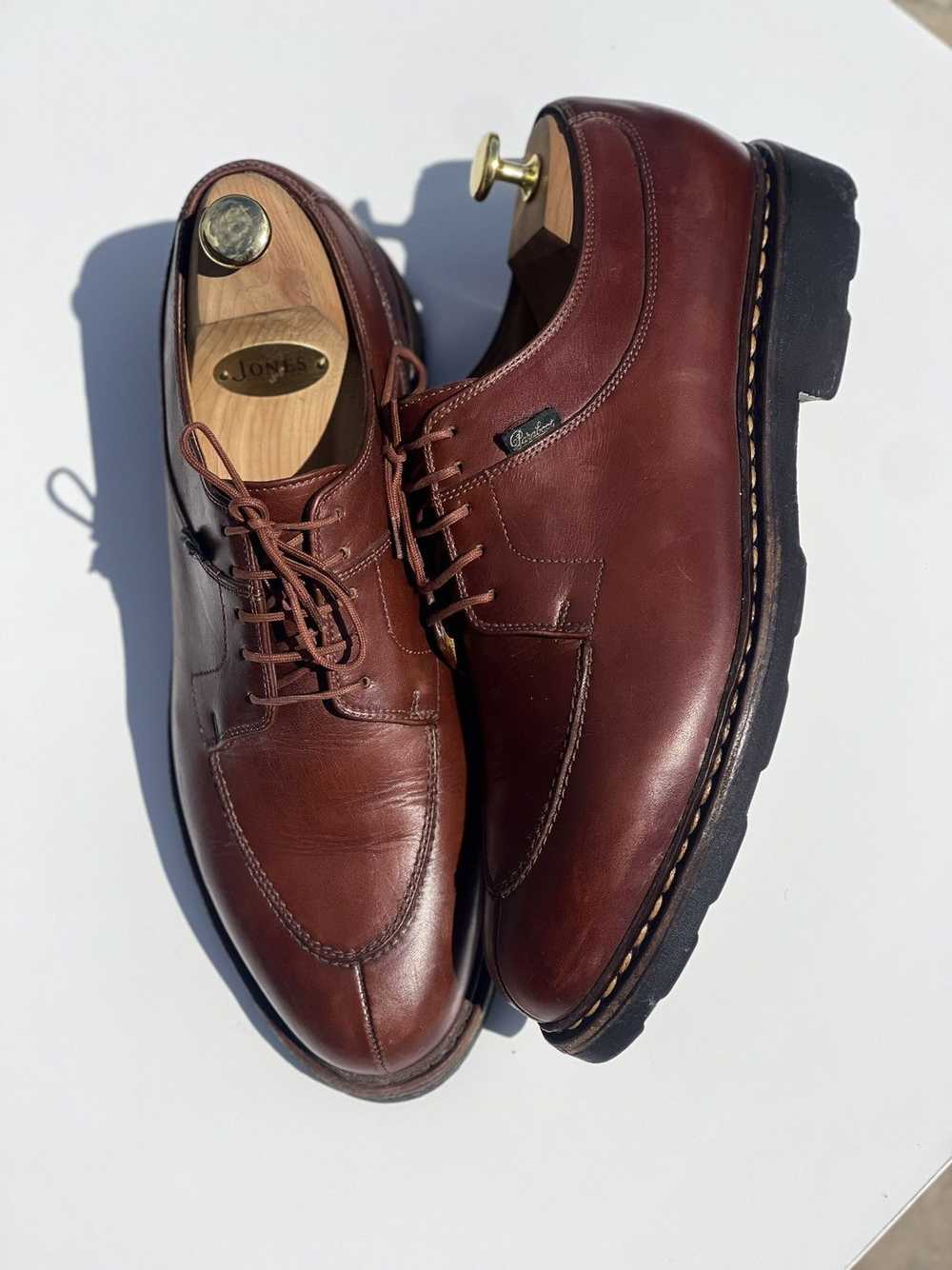 Paraboot Paraboot brown leather derby shoes retra… - image 2