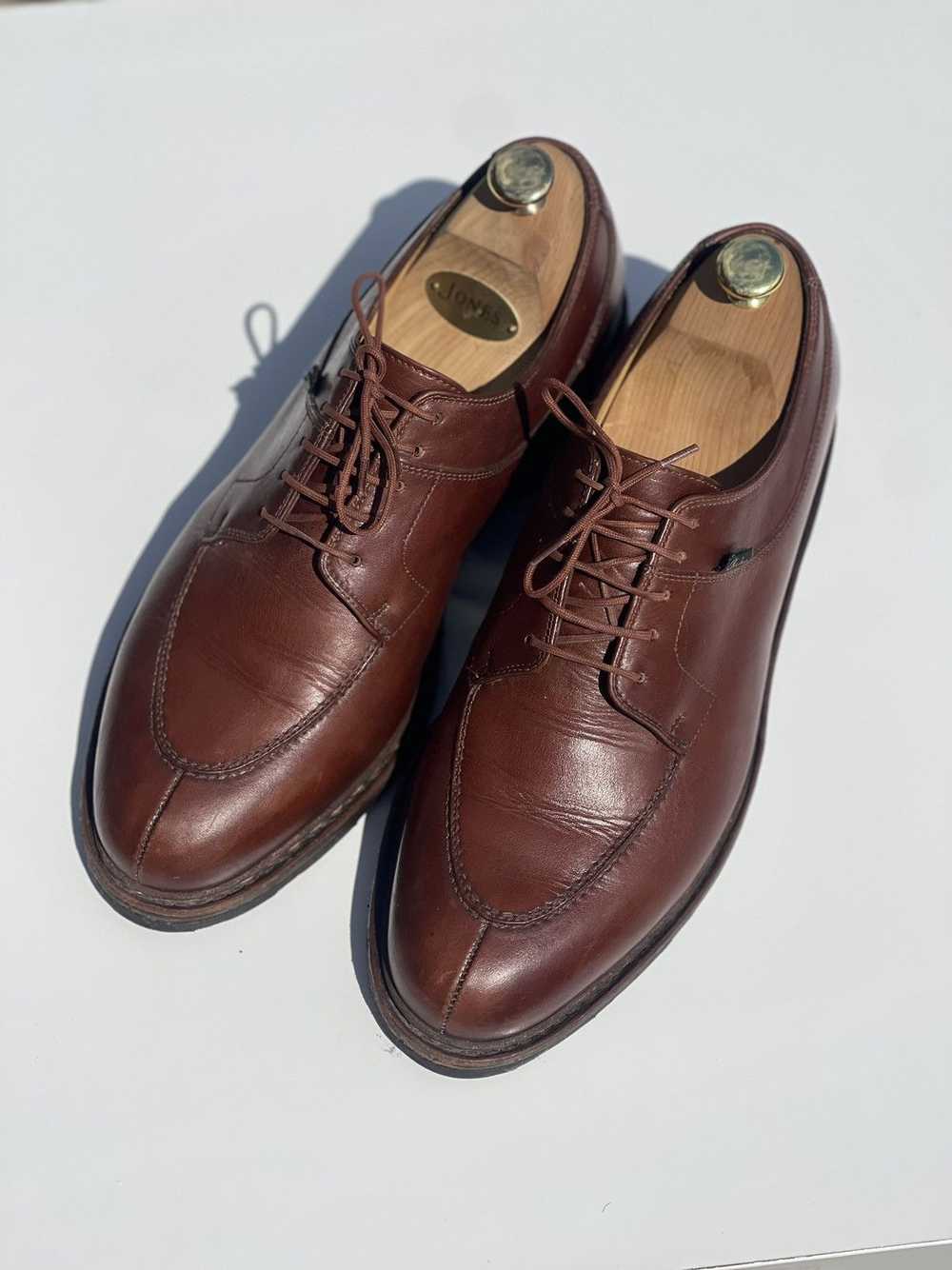 Paraboot Paraboot brown leather derby shoes retra… - image 3