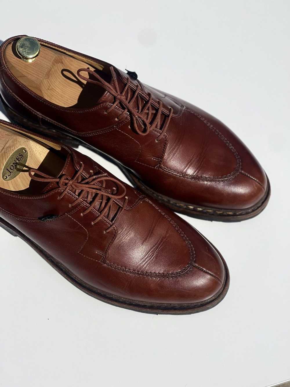 Paraboot Paraboot brown leather derby shoes retra… - image 5