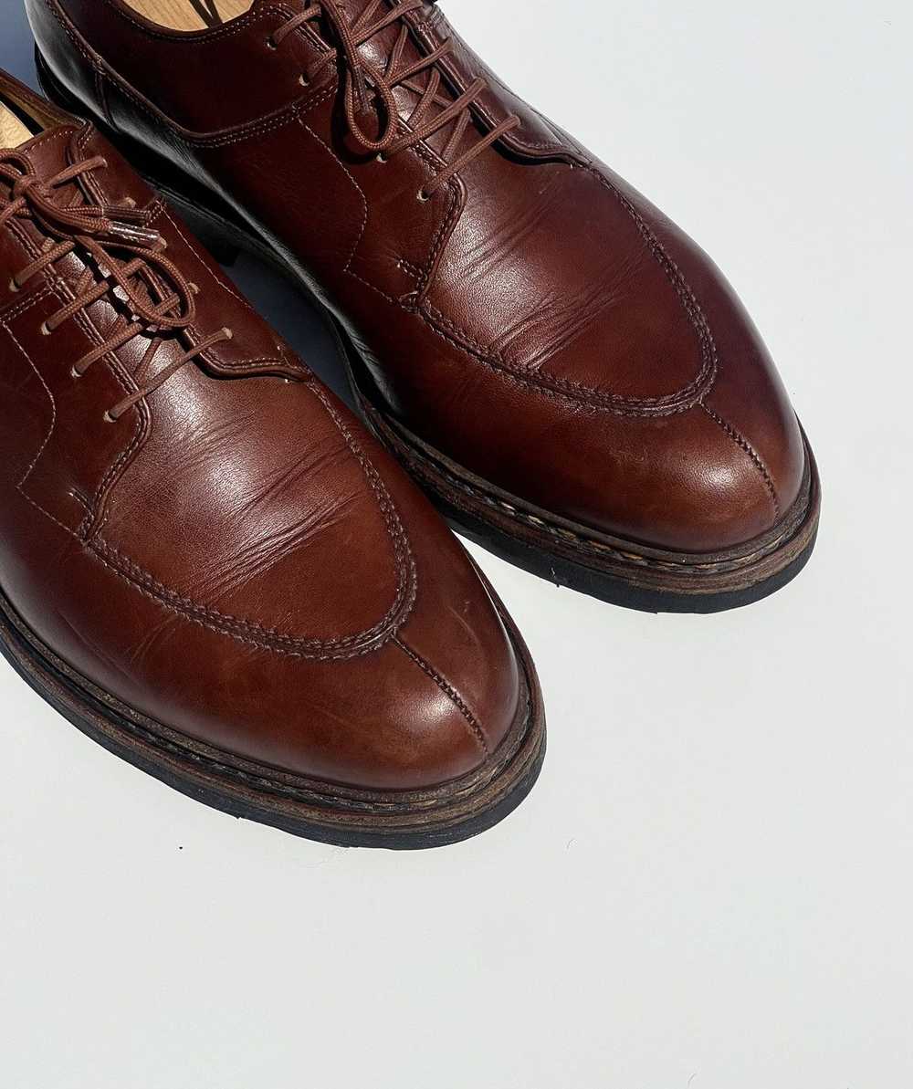 Paraboot Paraboot brown leather derby shoes retra… - image 8