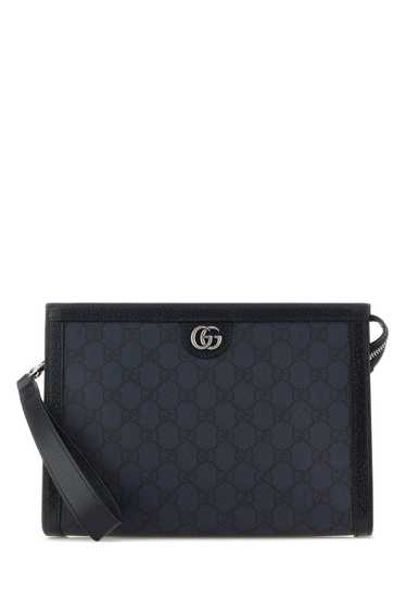 Gucci Gg Supreme Fabric Ophidia Clutch