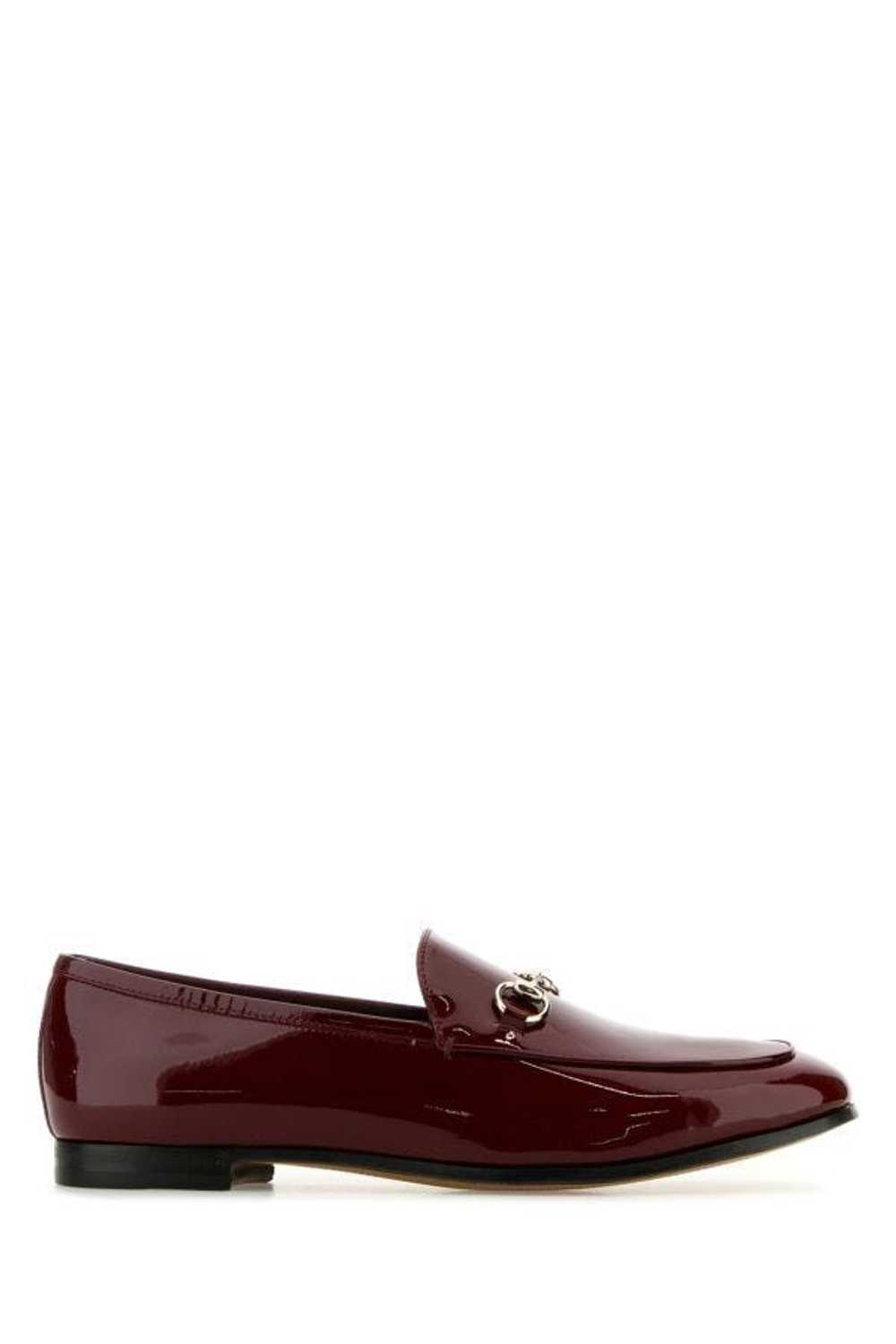 Gucci Burgundy Leather Loafers - image 3