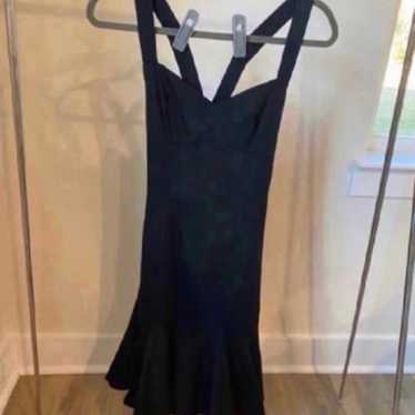 Size 6 janique by kourosh black dress - image 1