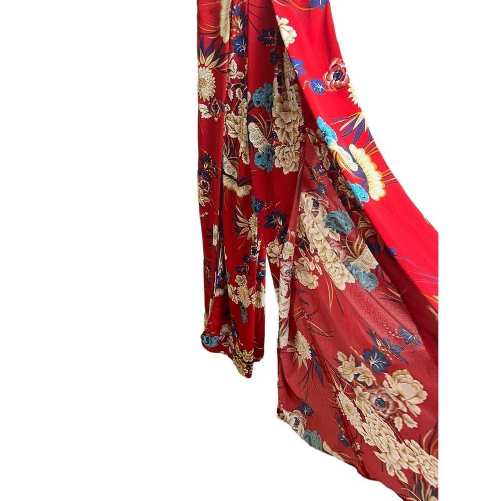 Banjul Adjustable Spaghetti Strap Floral Pantsuit… - image 3