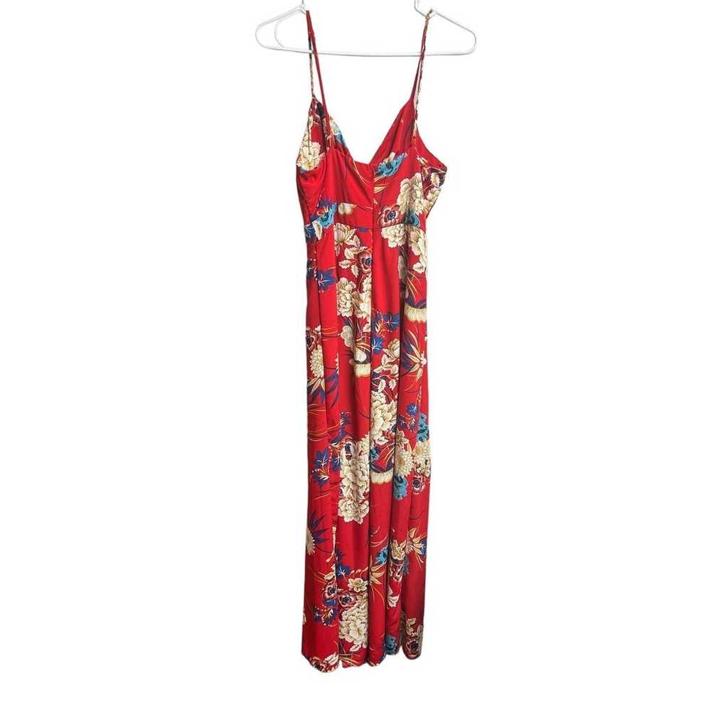 Banjul Adjustable Spaghetti Strap Floral Pantsuit… - image 6