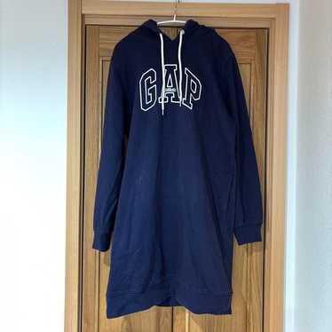 GAP Women's Hooded Dress S Navy