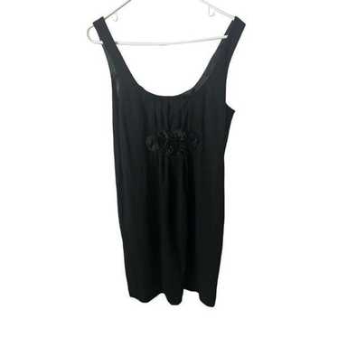 J Crew Rosetta Wool Shift Black Dress Size Small - image 1