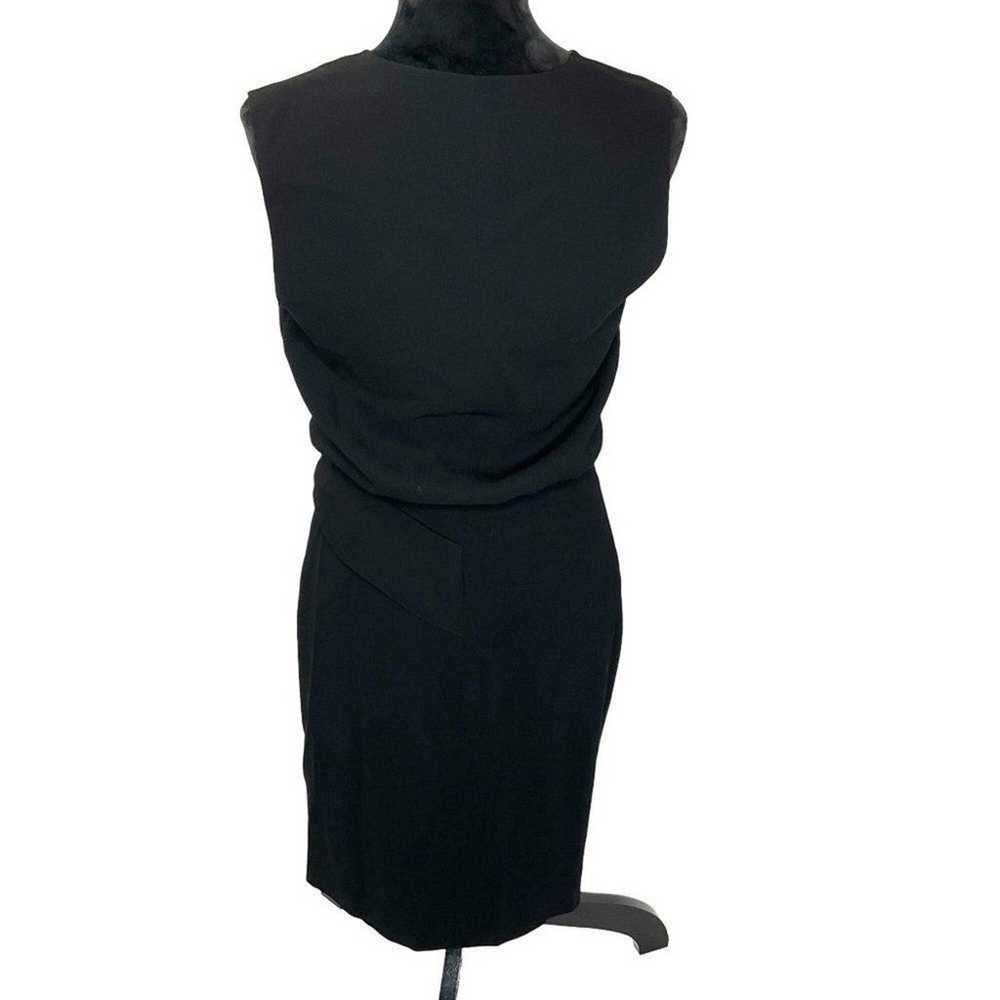 Diane Von Furstenberg Sleeveless Knee Length Blac… - image 4