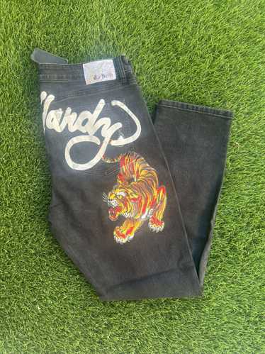 Ed Hardy Ed Hardy Black Tiger Skinny Jeans