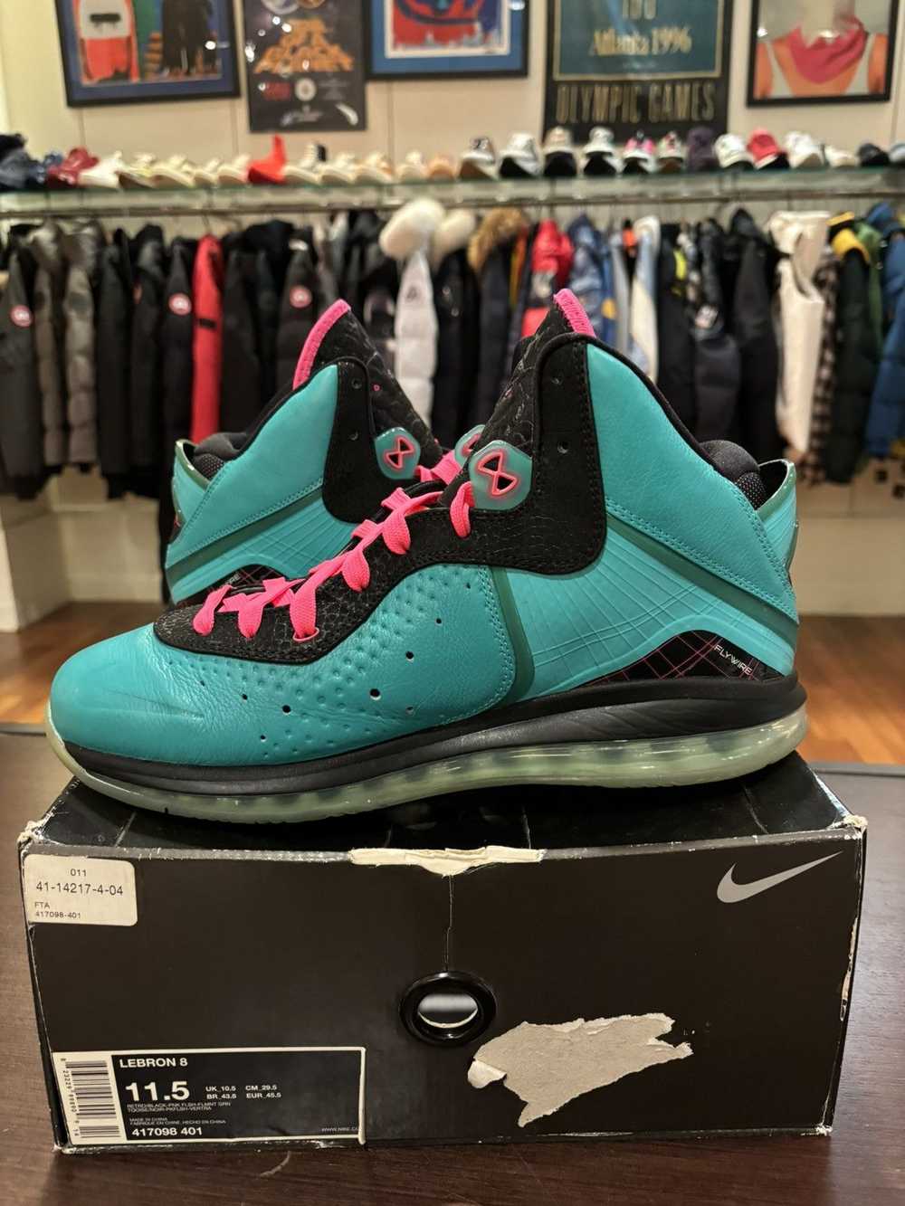 Nike Nike LeBron 8 South Beach (Pre-Heat) - image 3