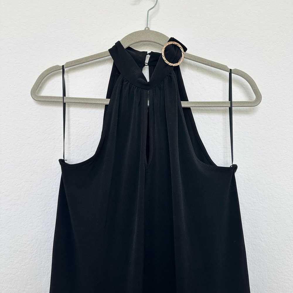 River Island Halter Mini Dress Black Size 8 - image 6