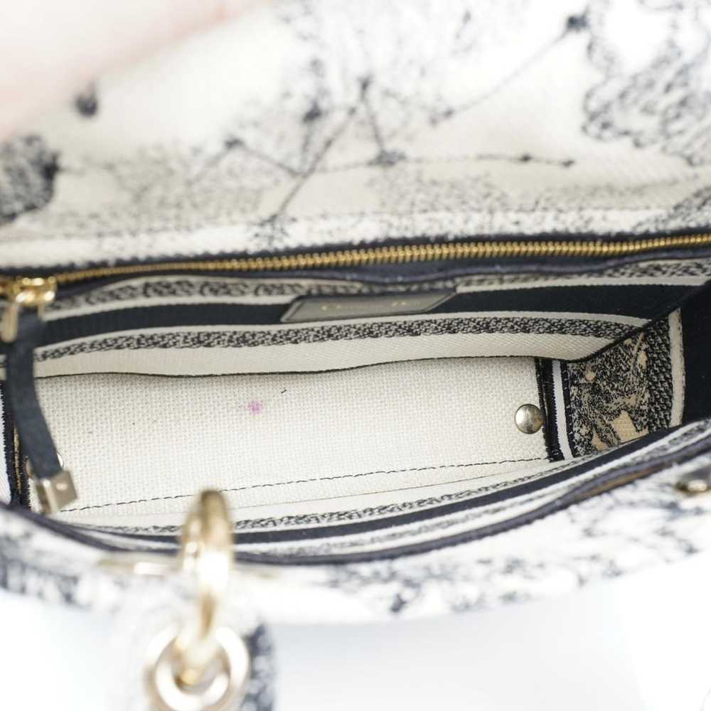 Dior Lady D-Lite cloth handbag - image 4