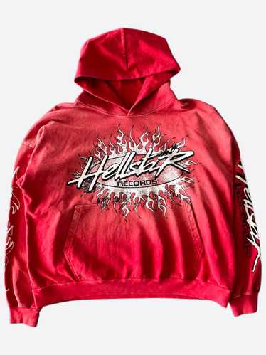 HELLSTAR Hellstar Red & White Records Hoodie