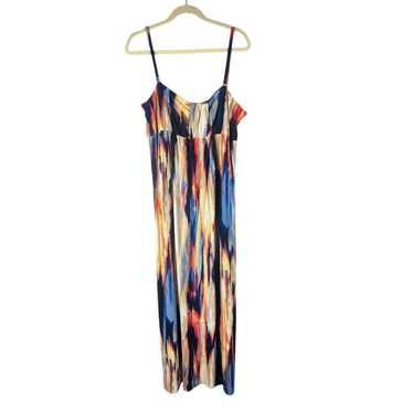 Soma Stretchy Patterned Maxi Dress Removable Strap