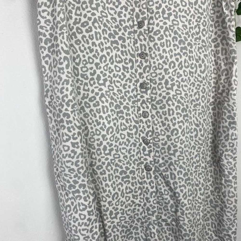 SOFT SURROUNDINGS | Leopard Button Front T Shirt … - image 3