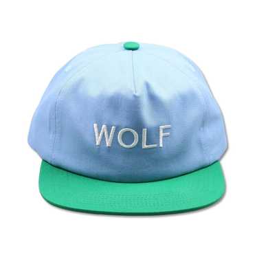 Japanese Brand × Streetwear Wolf Snapback Hat - image 1