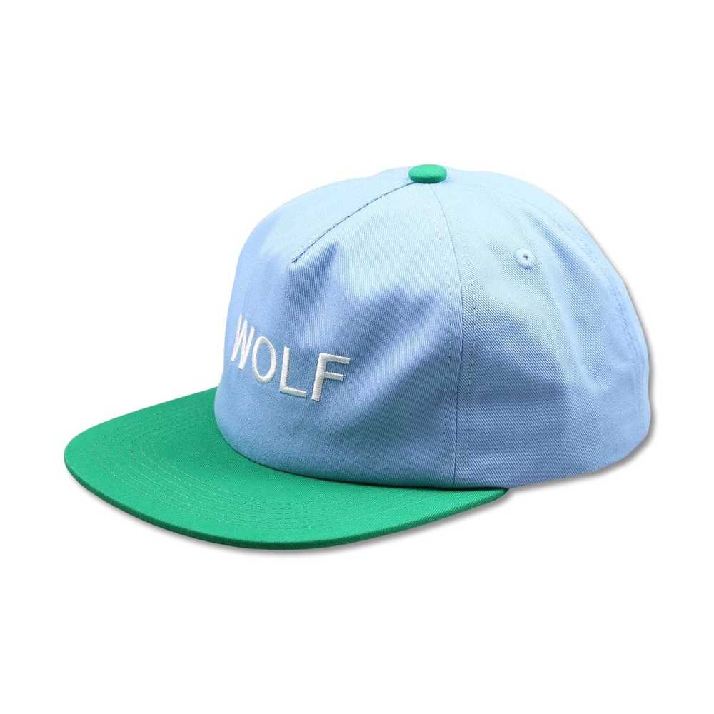 Japanese Brand × Streetwear Wolf Snapback Hat - image 2