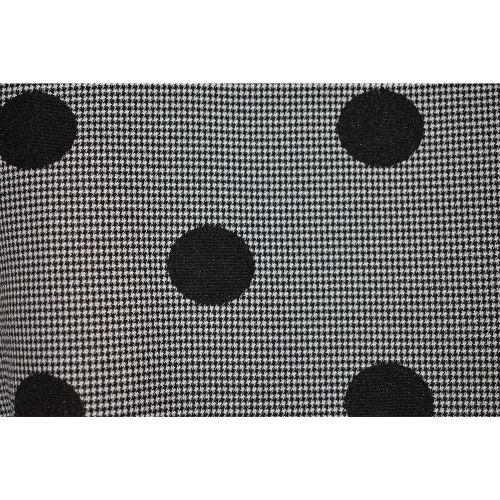 TAHARI ASL $128 Black White Polka Dot Sleeveless … - image 3