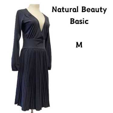 Natural Beauty Basic Pleated Dress T-Shirt Dress