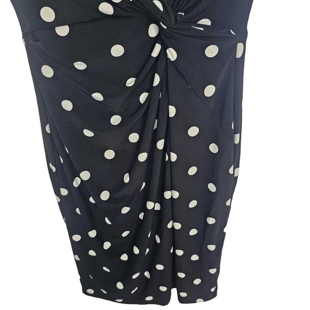 Lauren Ralph Lauren Dress Knee Length Dress Polka… - image 3