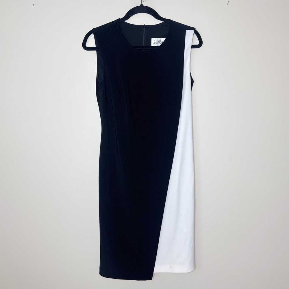 Joseph Ribkoff Scuba Crepe Color Block Dress in B… - image 1