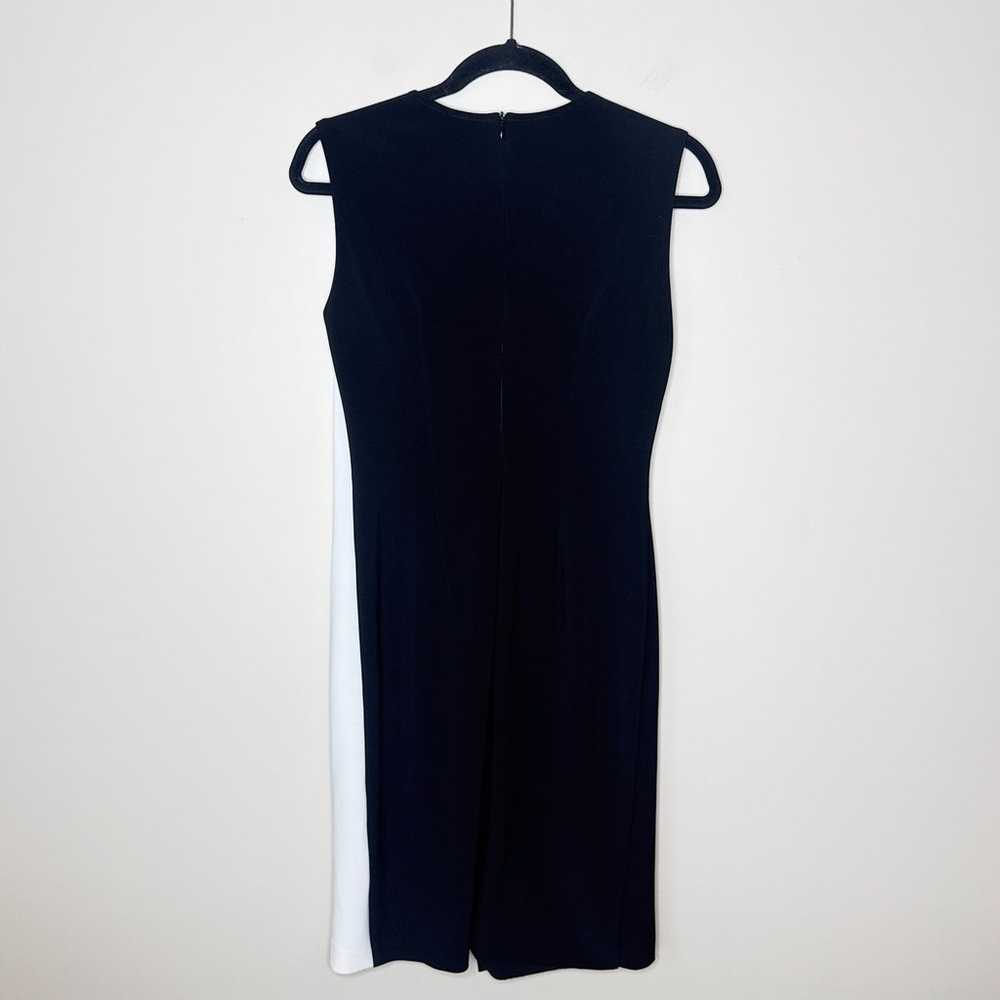 Joseph Ribkoff Scuba Crepe Color Block Dress in B… - image 4