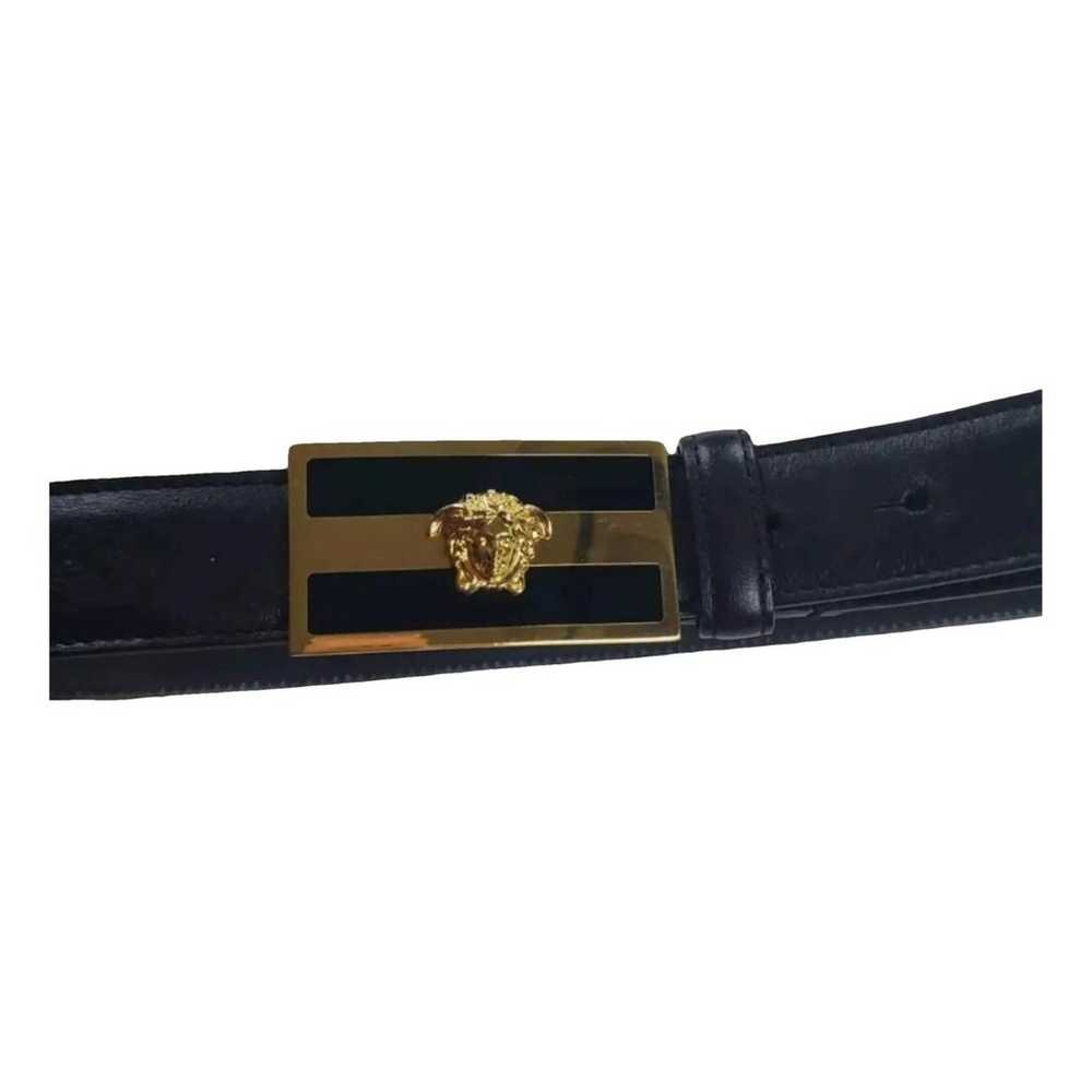 Versace Medusa leather belt - image 1