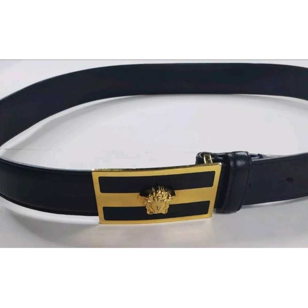 Versace Medusa leather belt - image 2