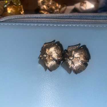 Vintage clip on earrings