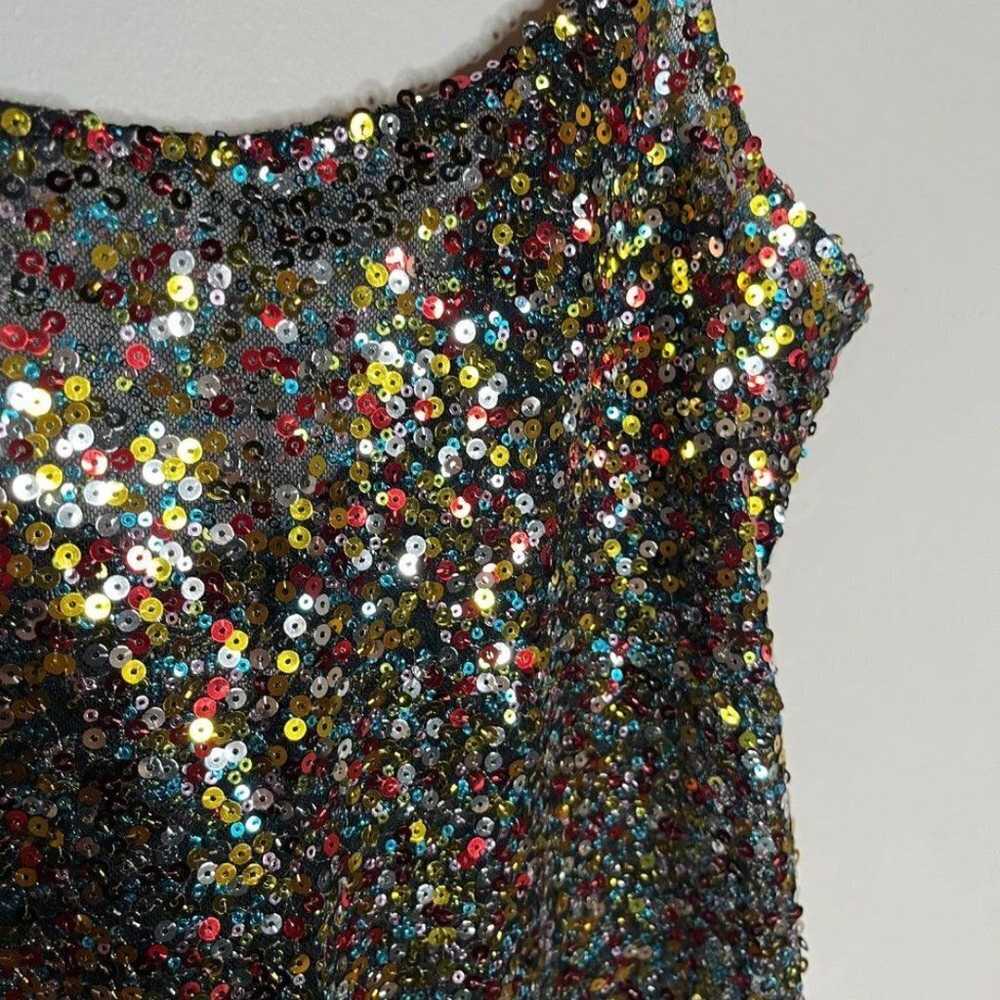 Free People sequin sheer mini dress - image 2