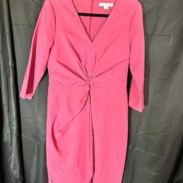 Pink Midi Sheath Dress