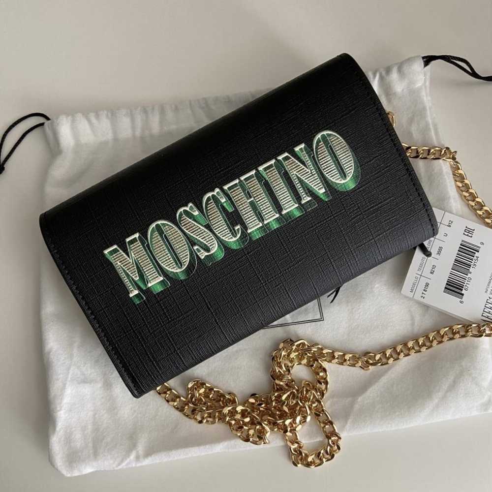 Moschino Leather crossbody bag - image 4