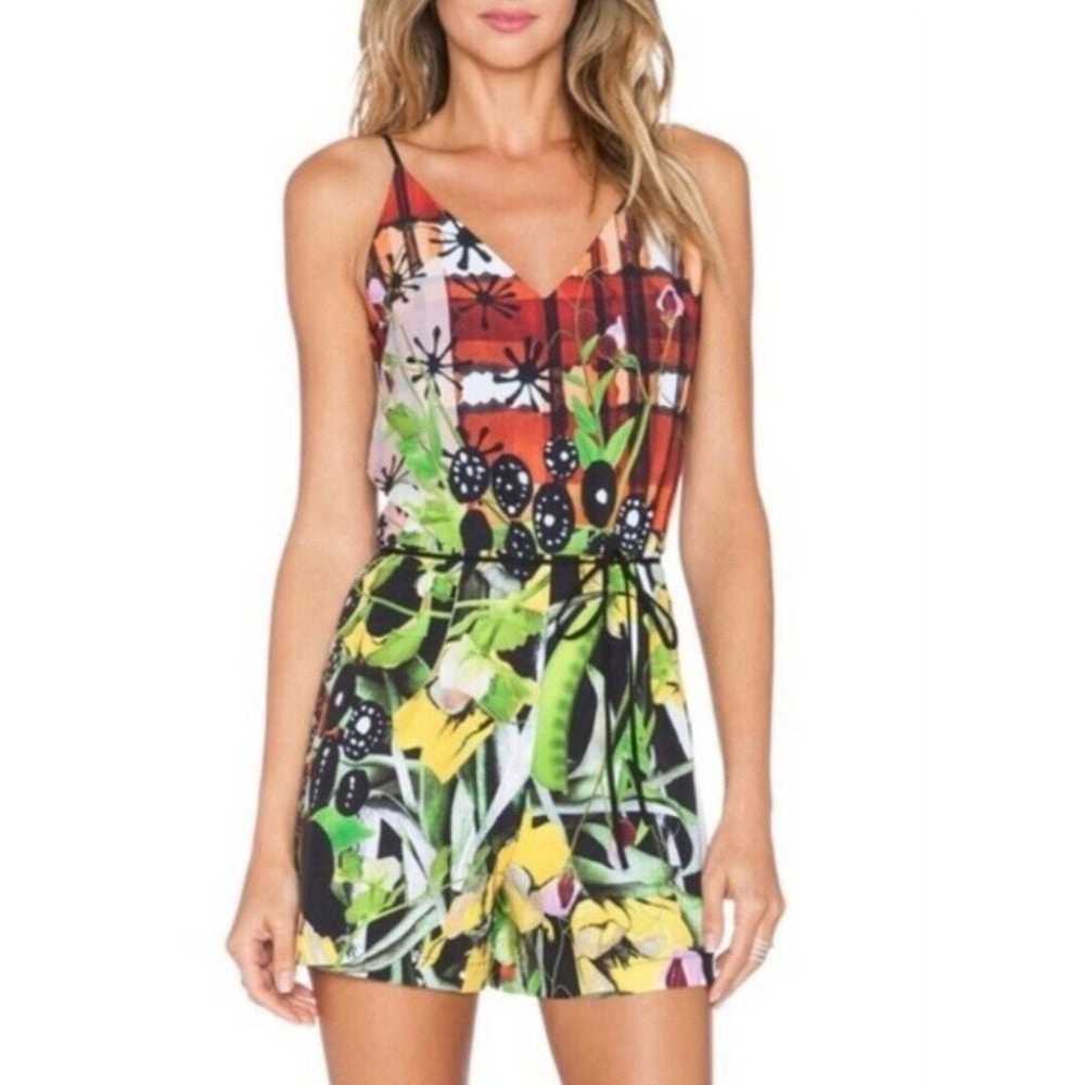 Clover Canyon Womens Floral Romper Size Small - image 1