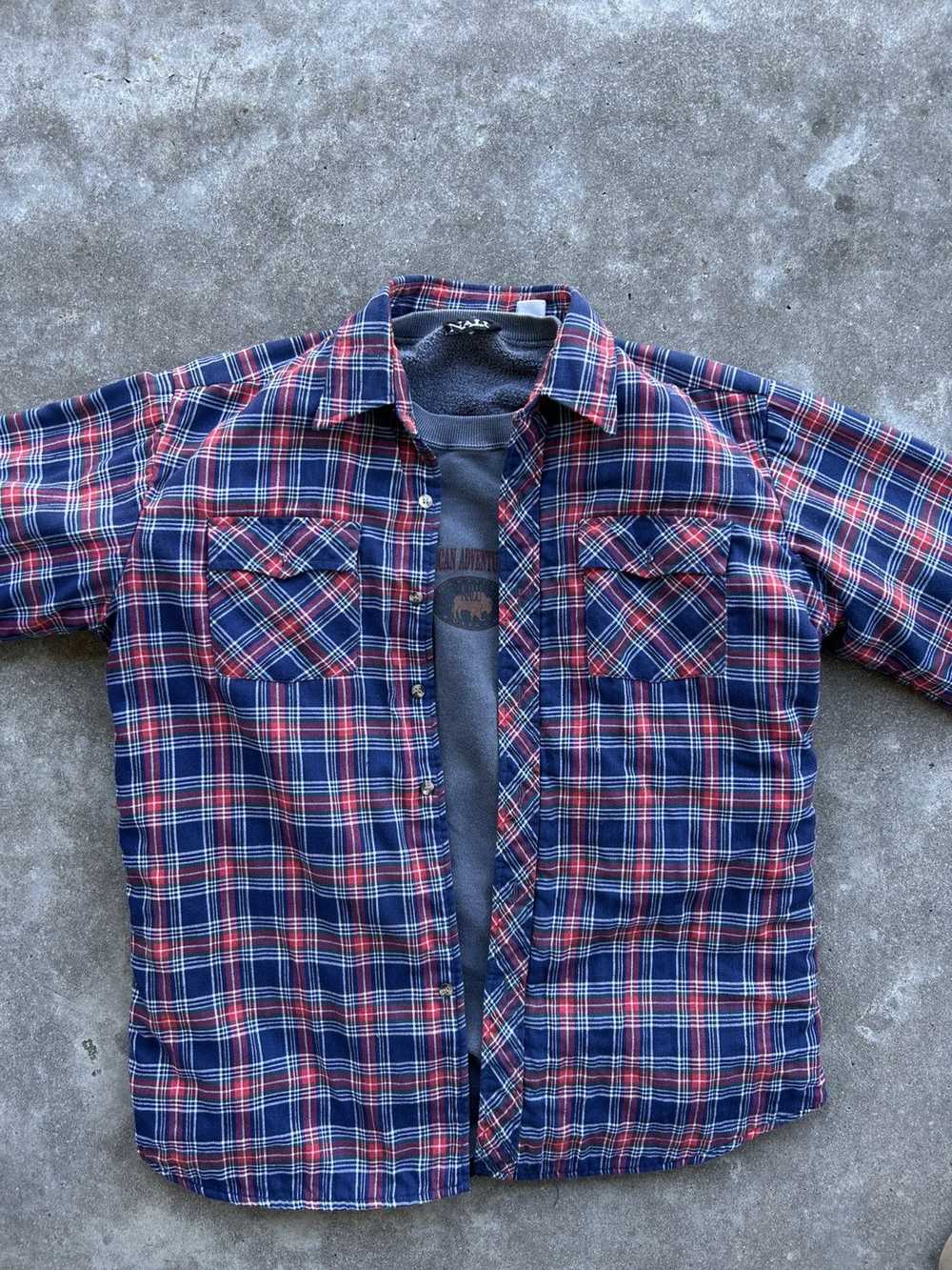 Flannel × Streetwear × Vintage Vintage Quilt Line… - image 1