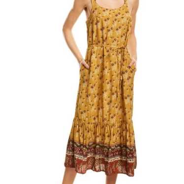 BeachLunchLounge Mayjah midi dress women’s L