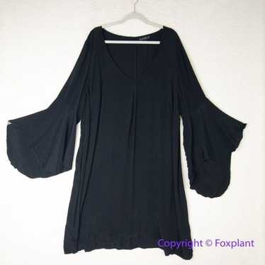 New!  Eloquii black Bell Sleeve Dress, women plus… - image 1