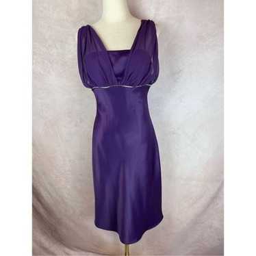 Vintage Purple Gown 90s Y2K Fairy Grunge Vibes - image 1