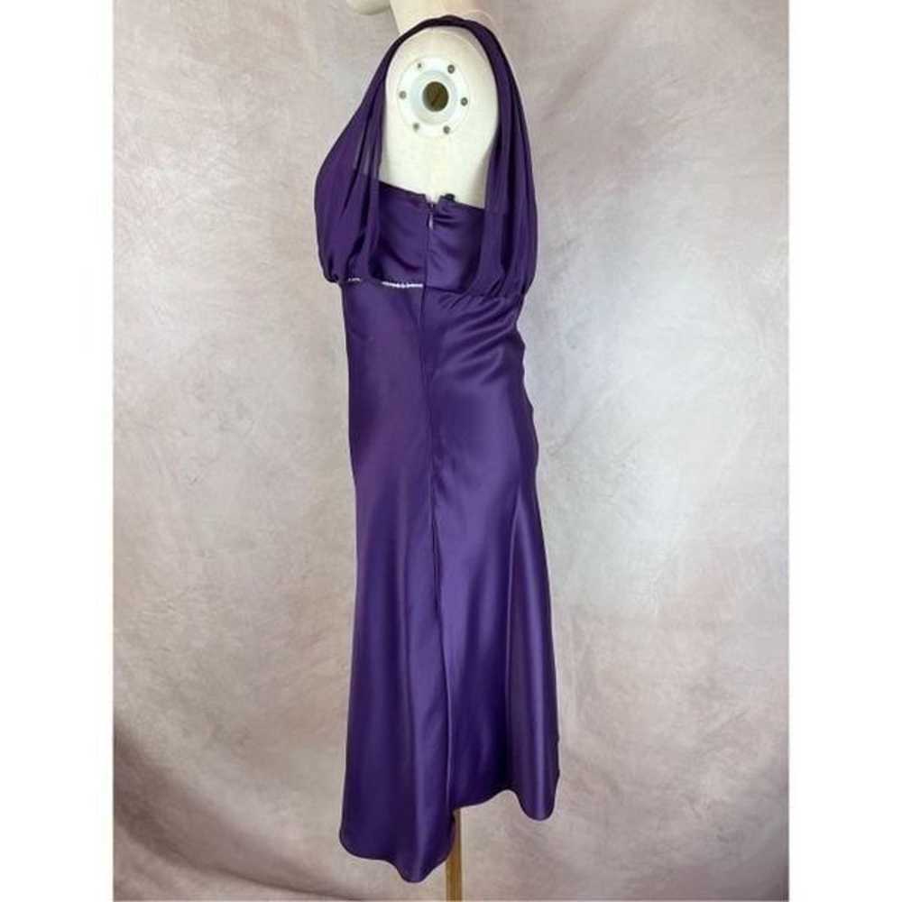 Vintage Purple Gown 90s Y2K Fairy Grunge Vibes - image 4