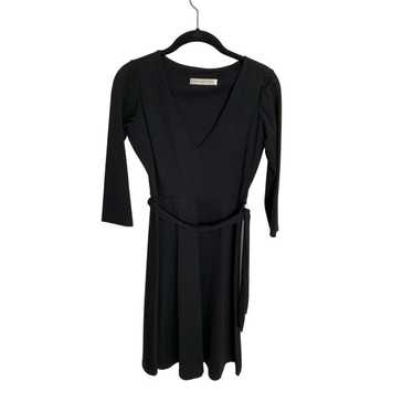 Susana Monaco Black Belted Dress