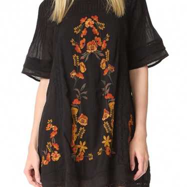 Free People Perfectly Victorian Embroidered Mini D