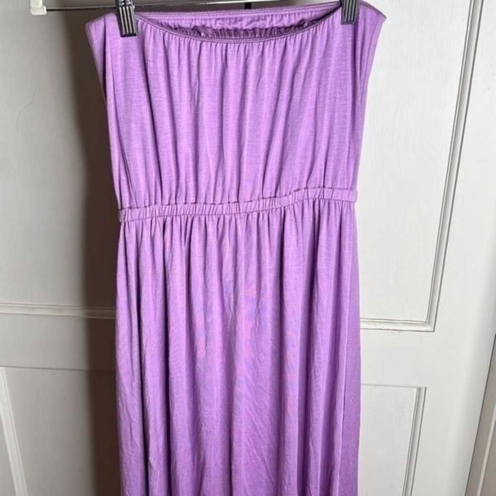 Rachel Pally Lavender Luletta Strapless Maxi Dres… - image 3