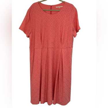 Hutch Eyelet Fit and Flare Dress - image 1