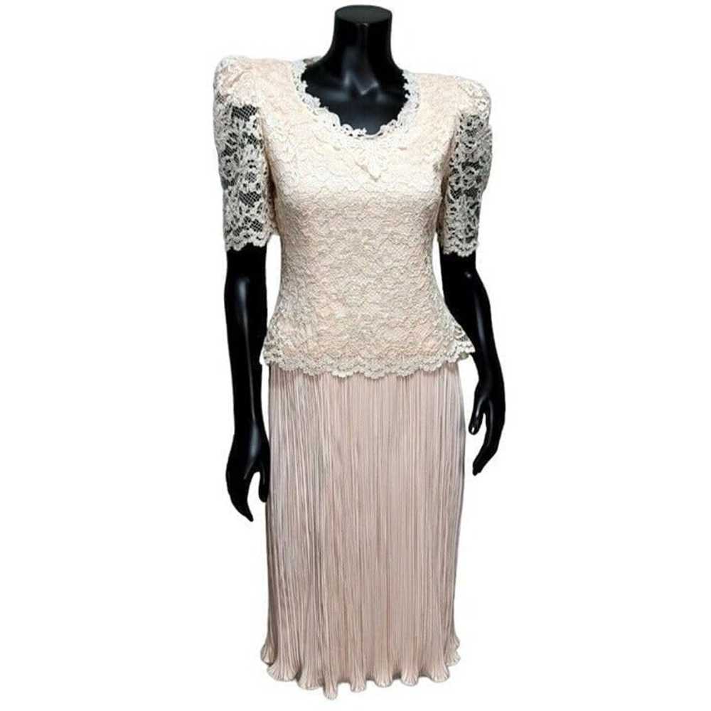 Vintage 80s Barbara Chodos Michael Marcella Lace … - image 1