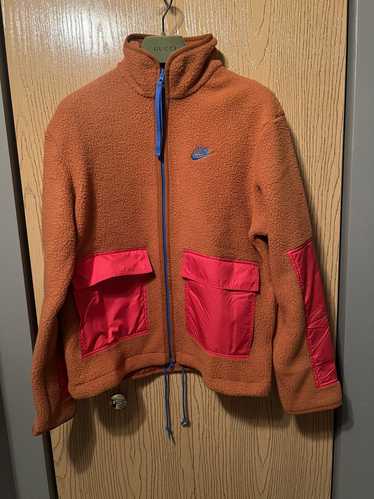 Nike Nike Sherpa Zip Up Jacket Sz M