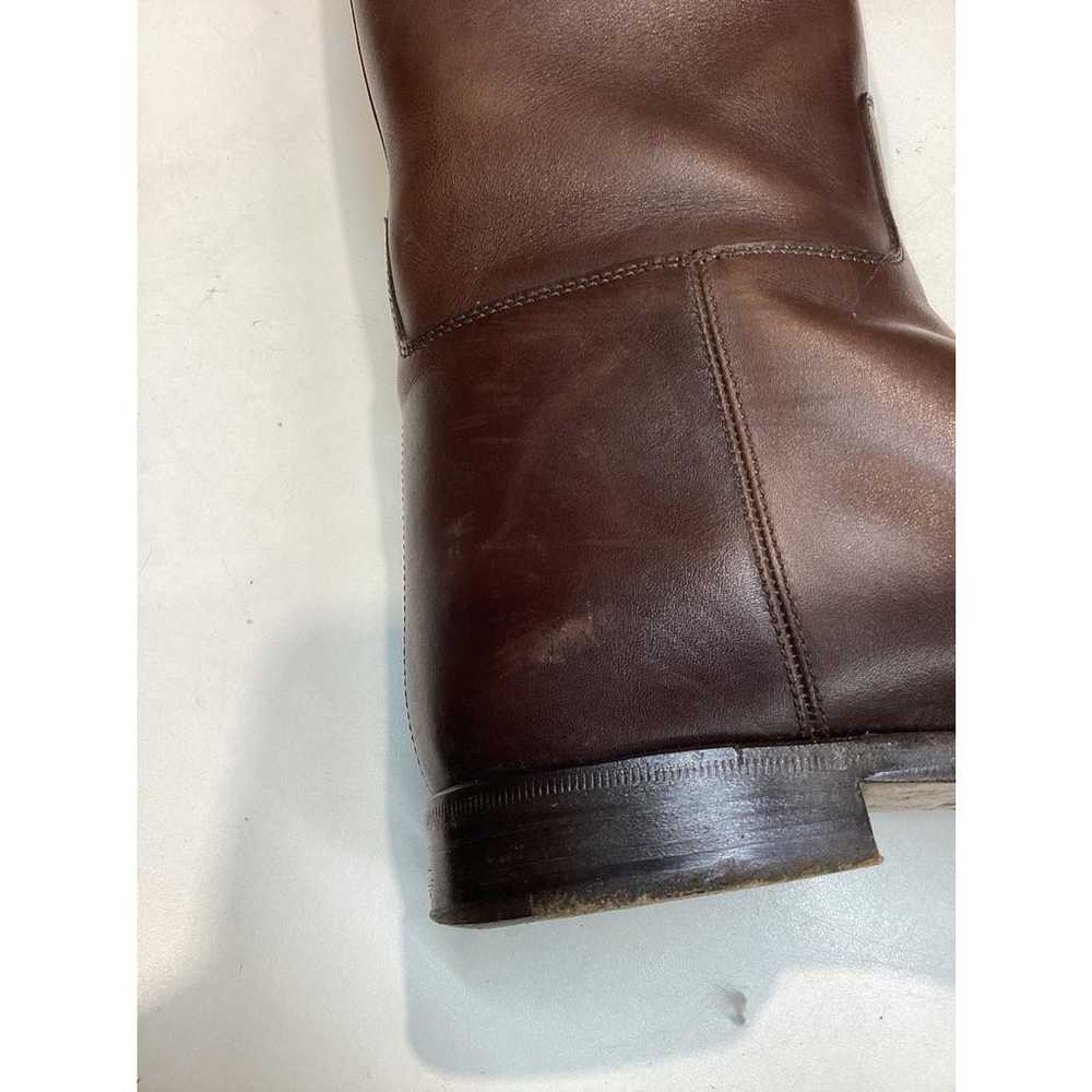 Hermès Jumping leather riding boots - image 10