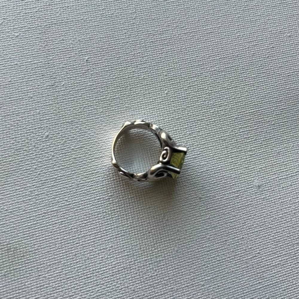 Vintage Ann King Sterling Silver 18K Gold Lemon Q… - image 7