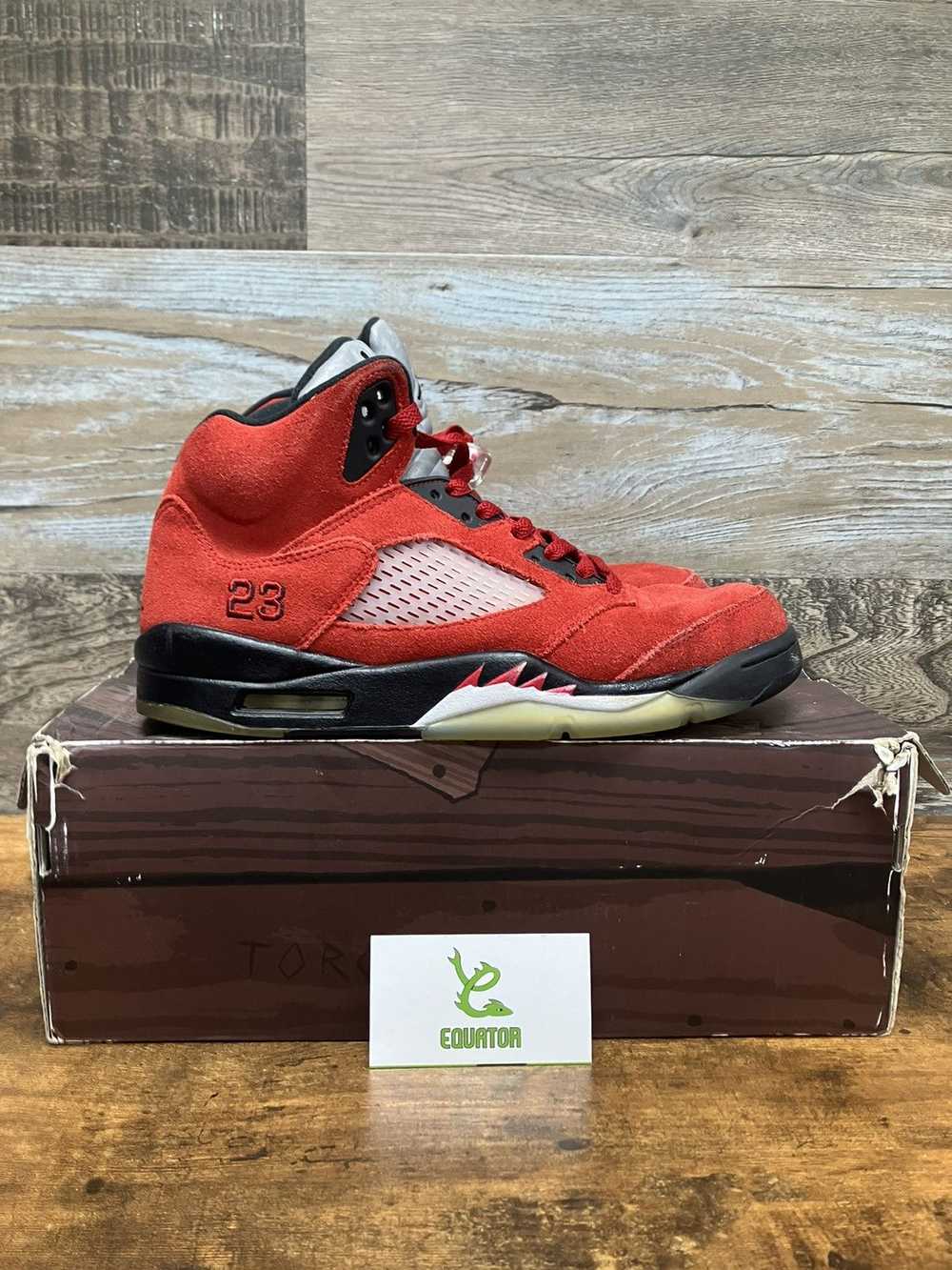 Jordan Brand Jordan 5 Retro Raging Bull Size 9.5 - image 6