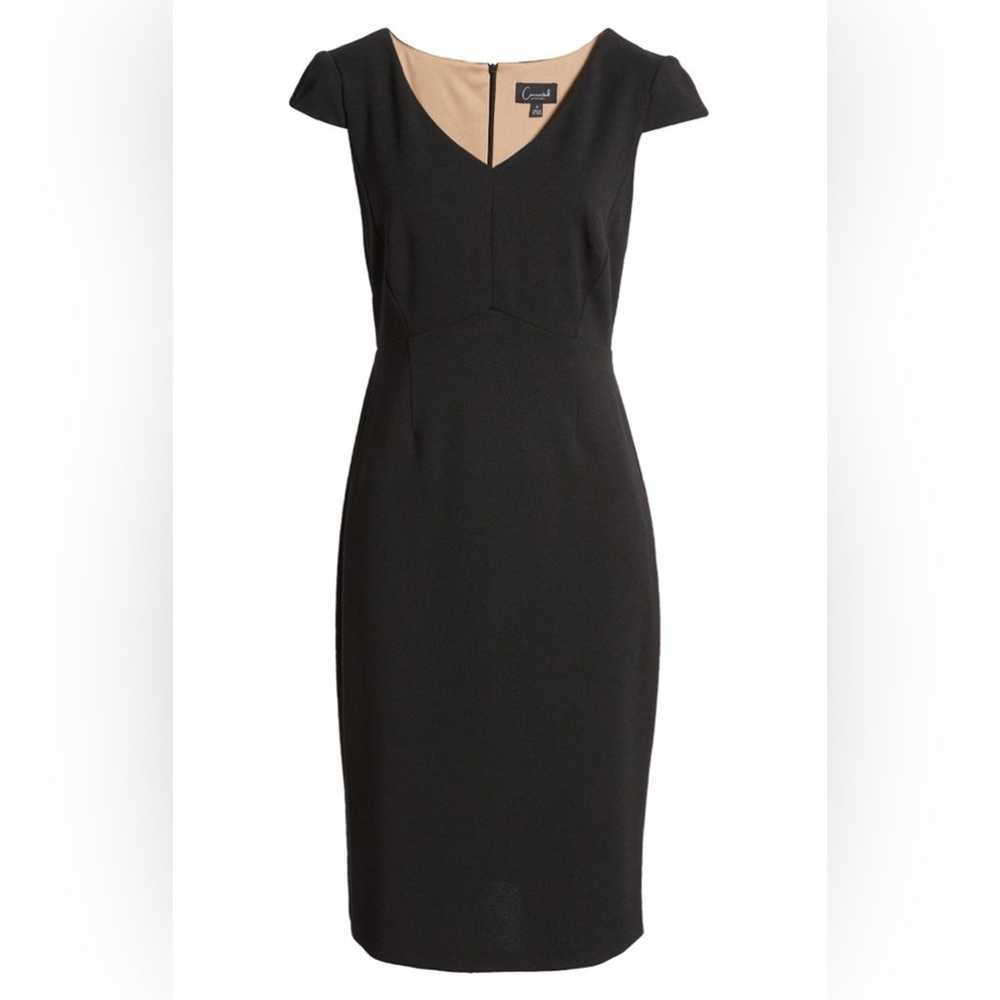 NWOT Connected Apparel Cap Sleeve Sheath Dress in… - image 1