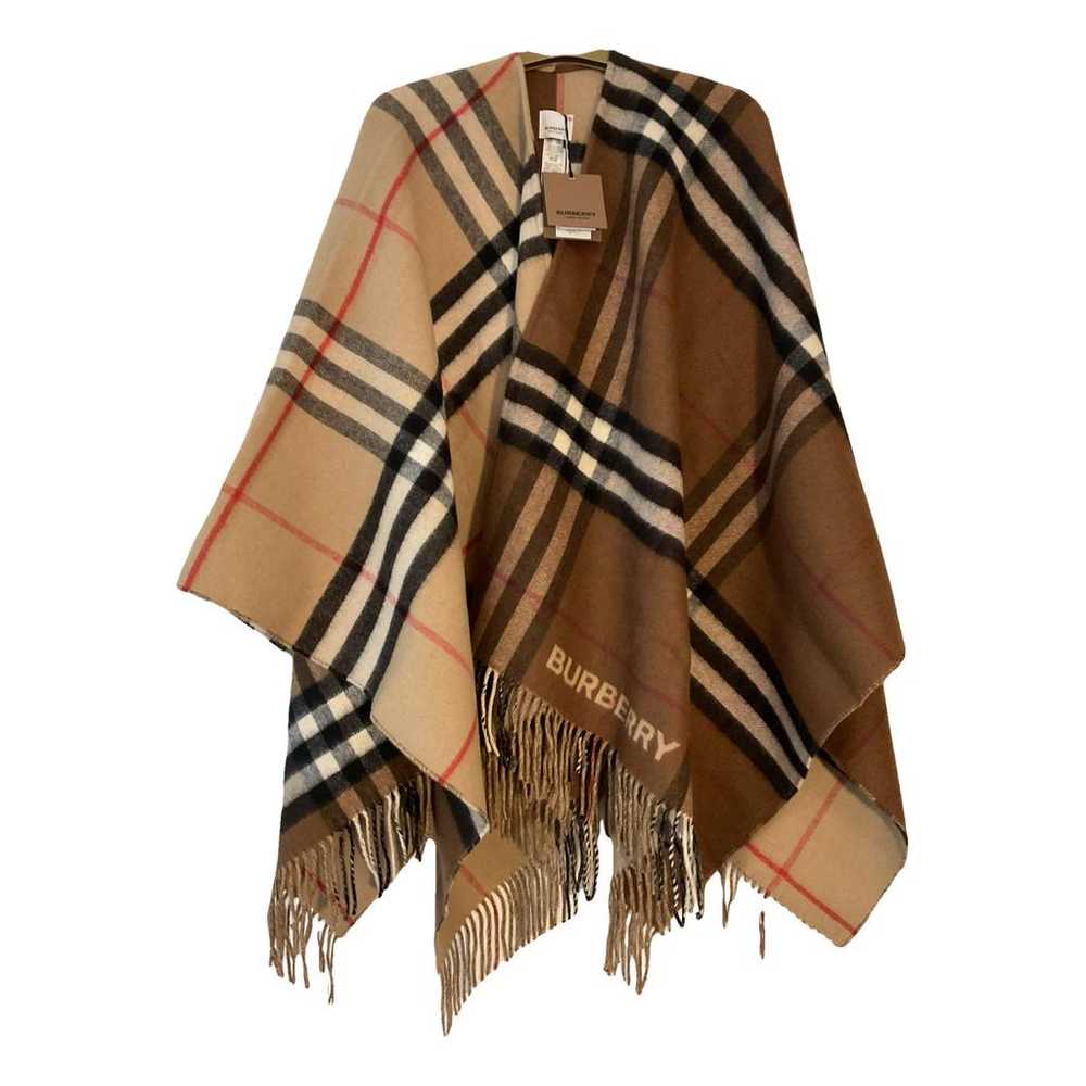 Burberry Cashmere poncho - image 1