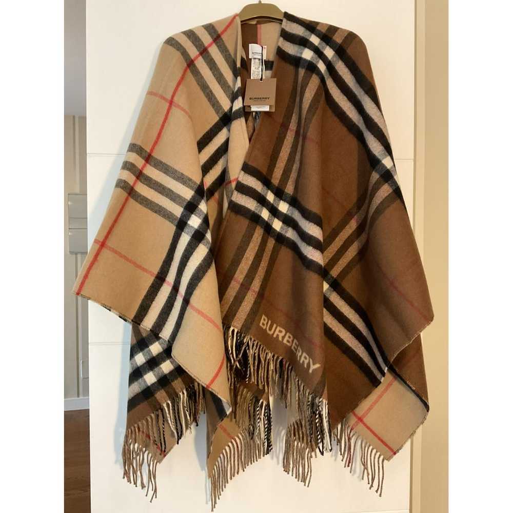 Burberry Cashmere poncho - image 2